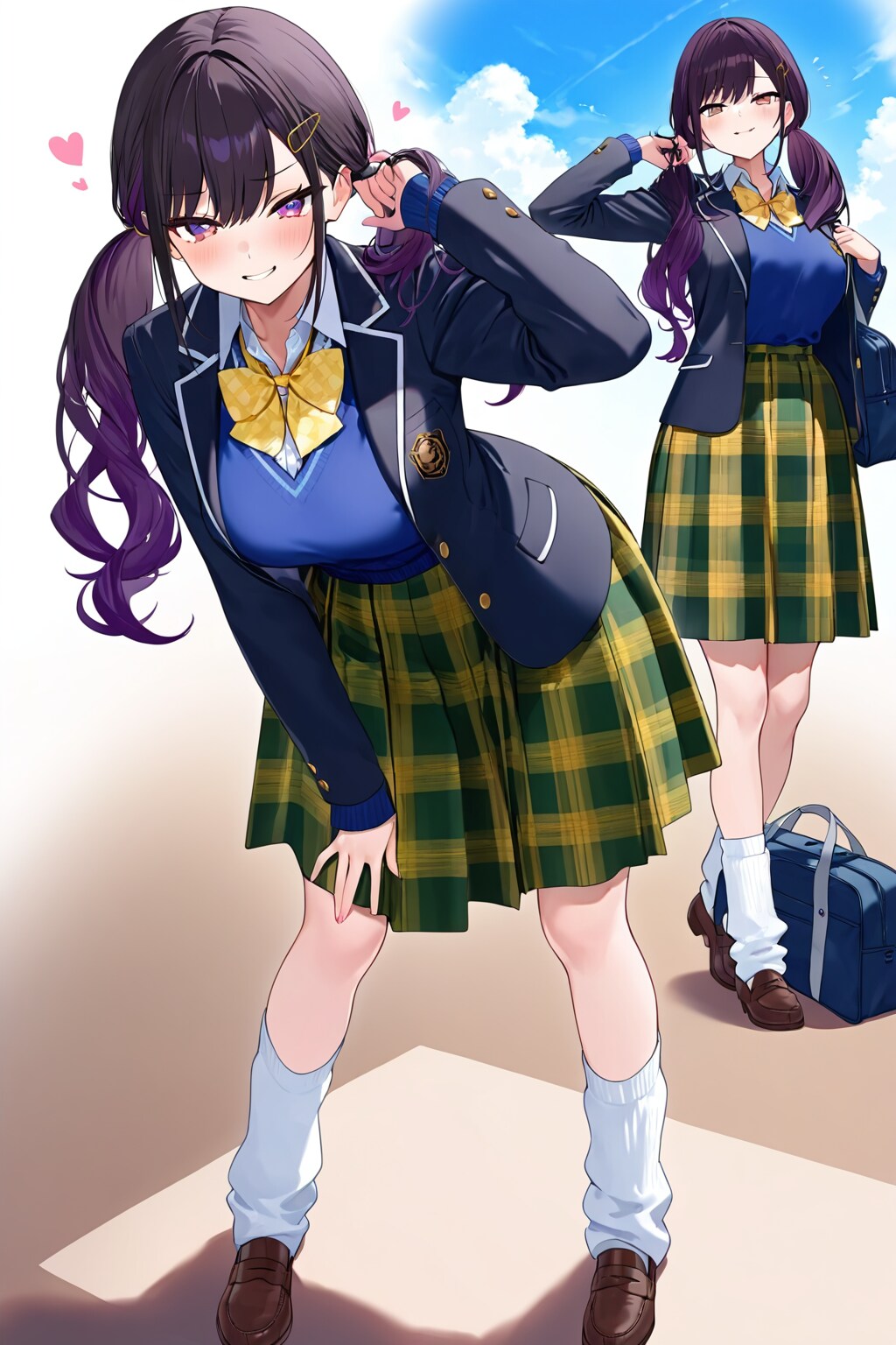 Eiko Fujiwhara tries a longer skirt