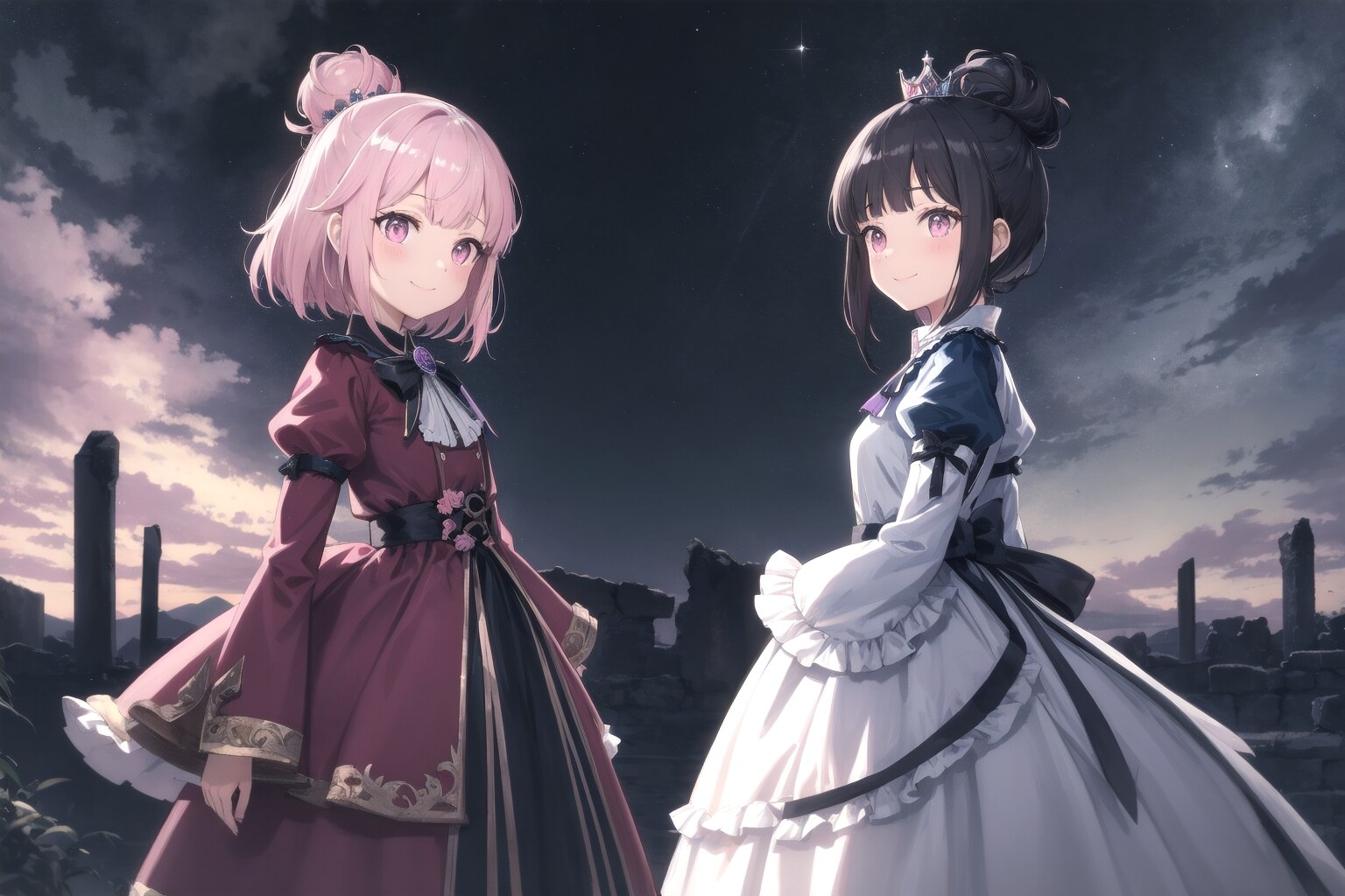 ふたつの世界から | の人気AIイラスト・グラビア