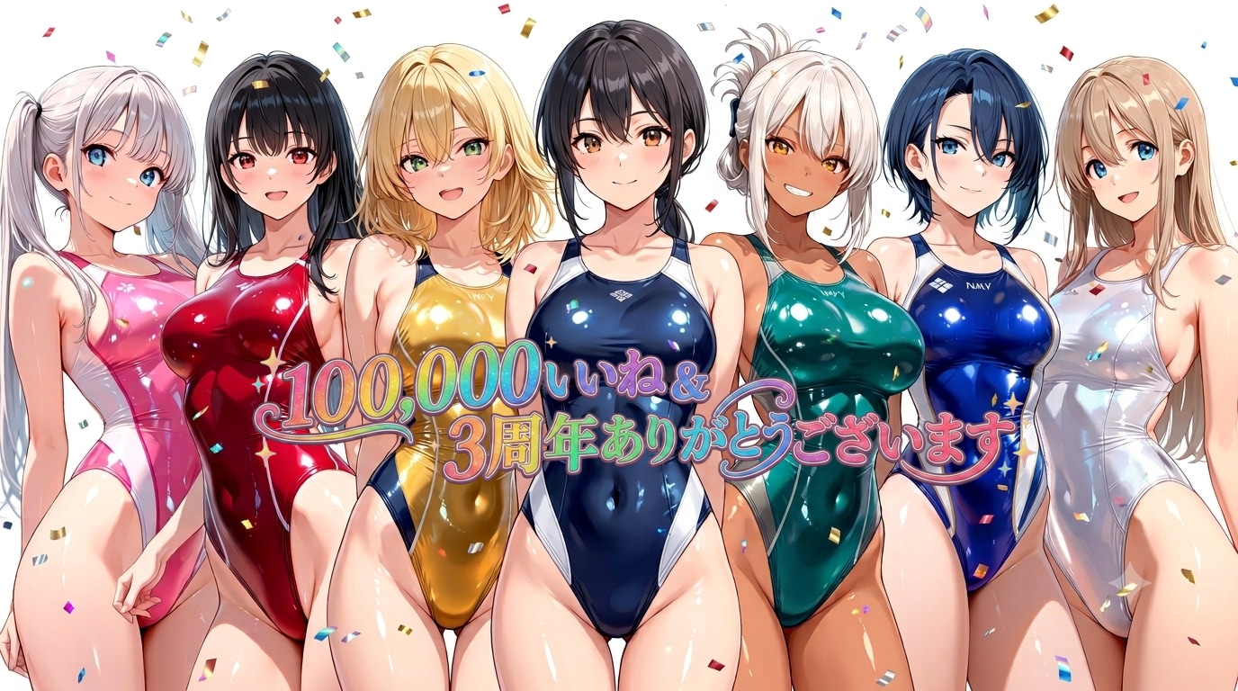 100,000いいね達成ありがとうございます！ついでに3周年ありがとうございます