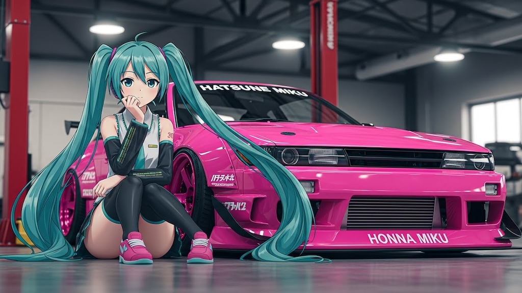 初音ミクとシルエイティ