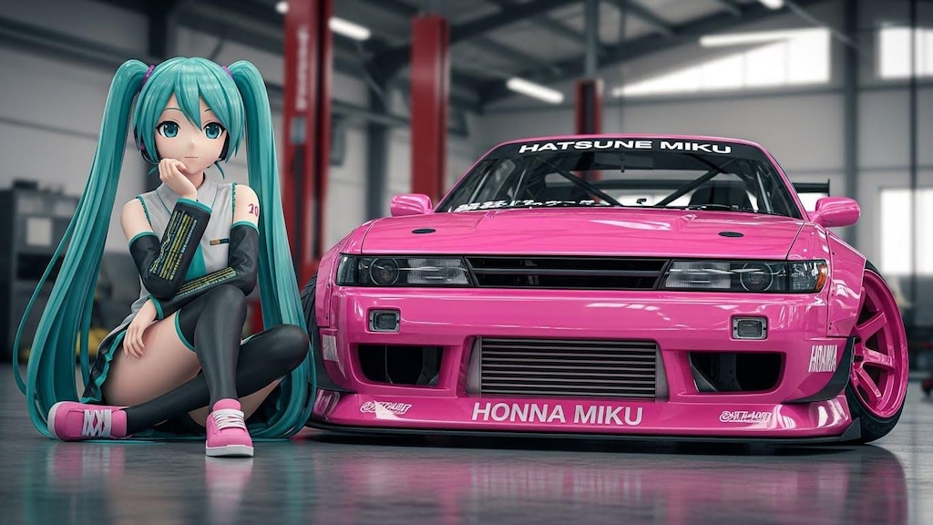 初音ミクとシルエイティ