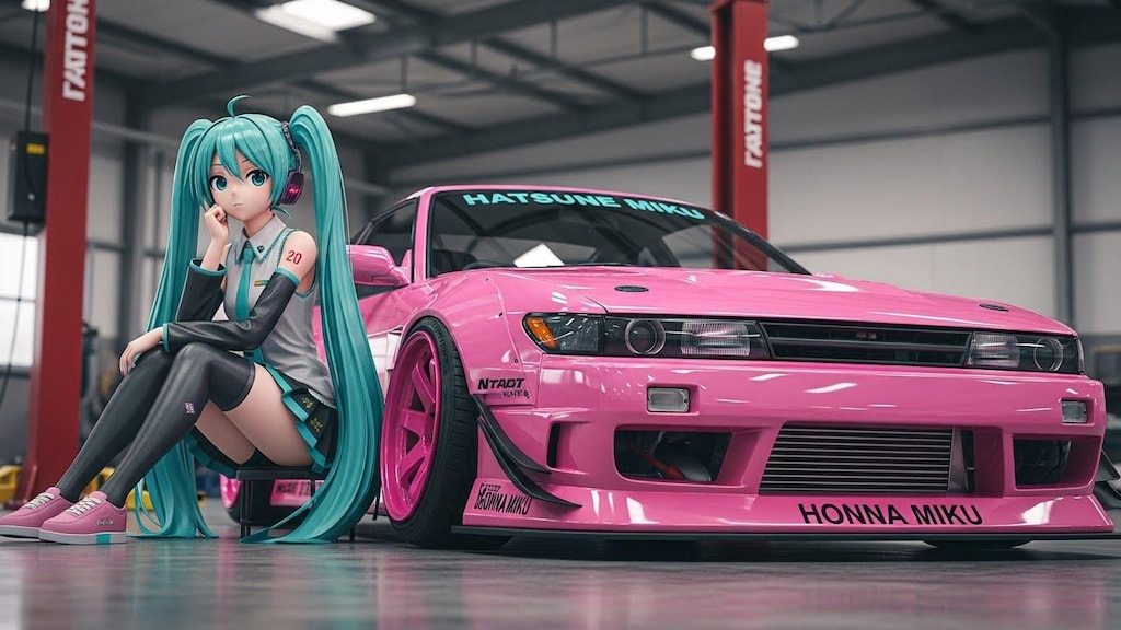 初音ミクとシルエイティ