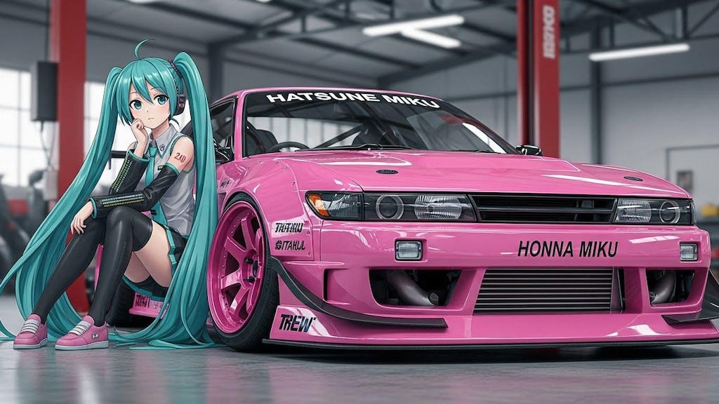 初音ミクとシルエイティ