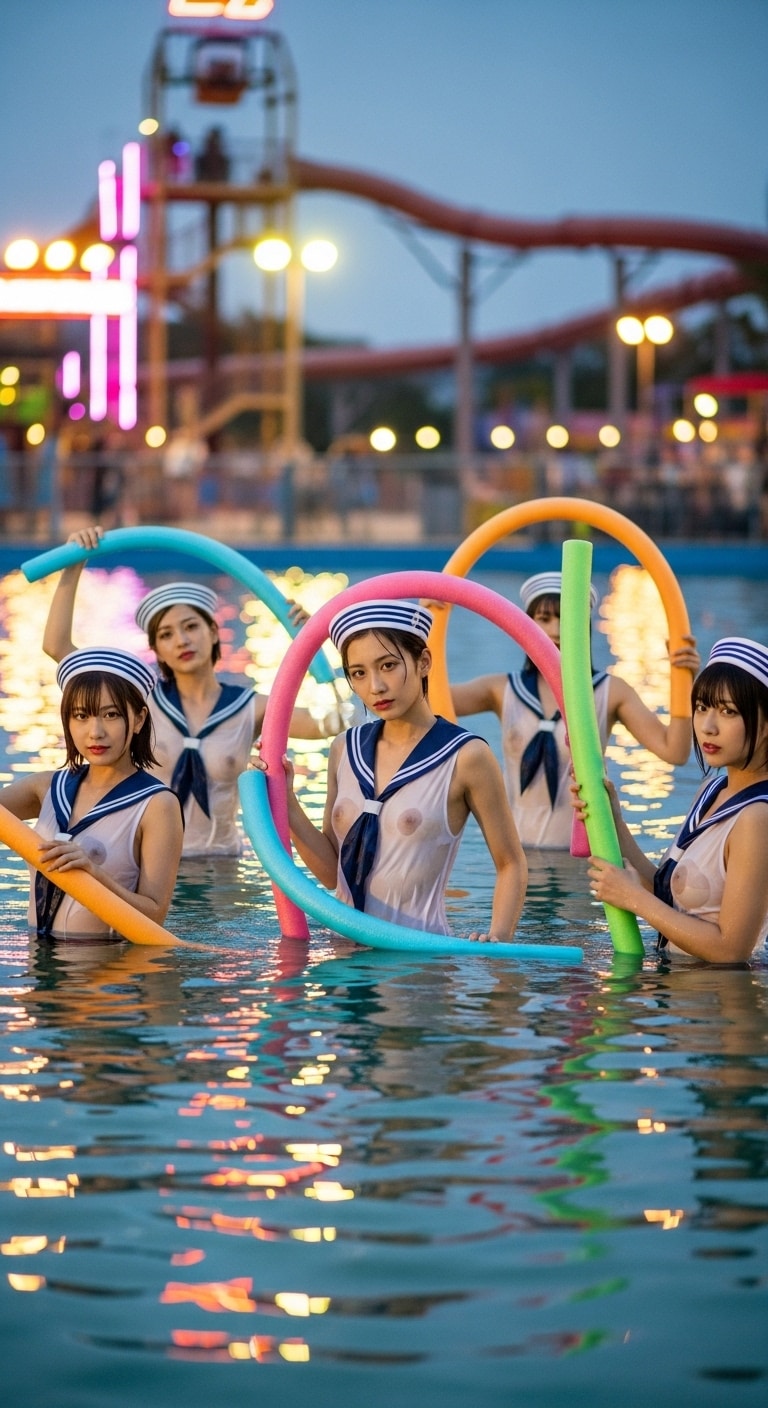 透けセーラー