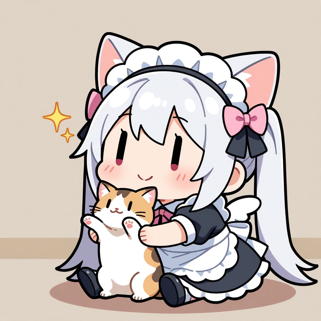 猫とチビメイドさん