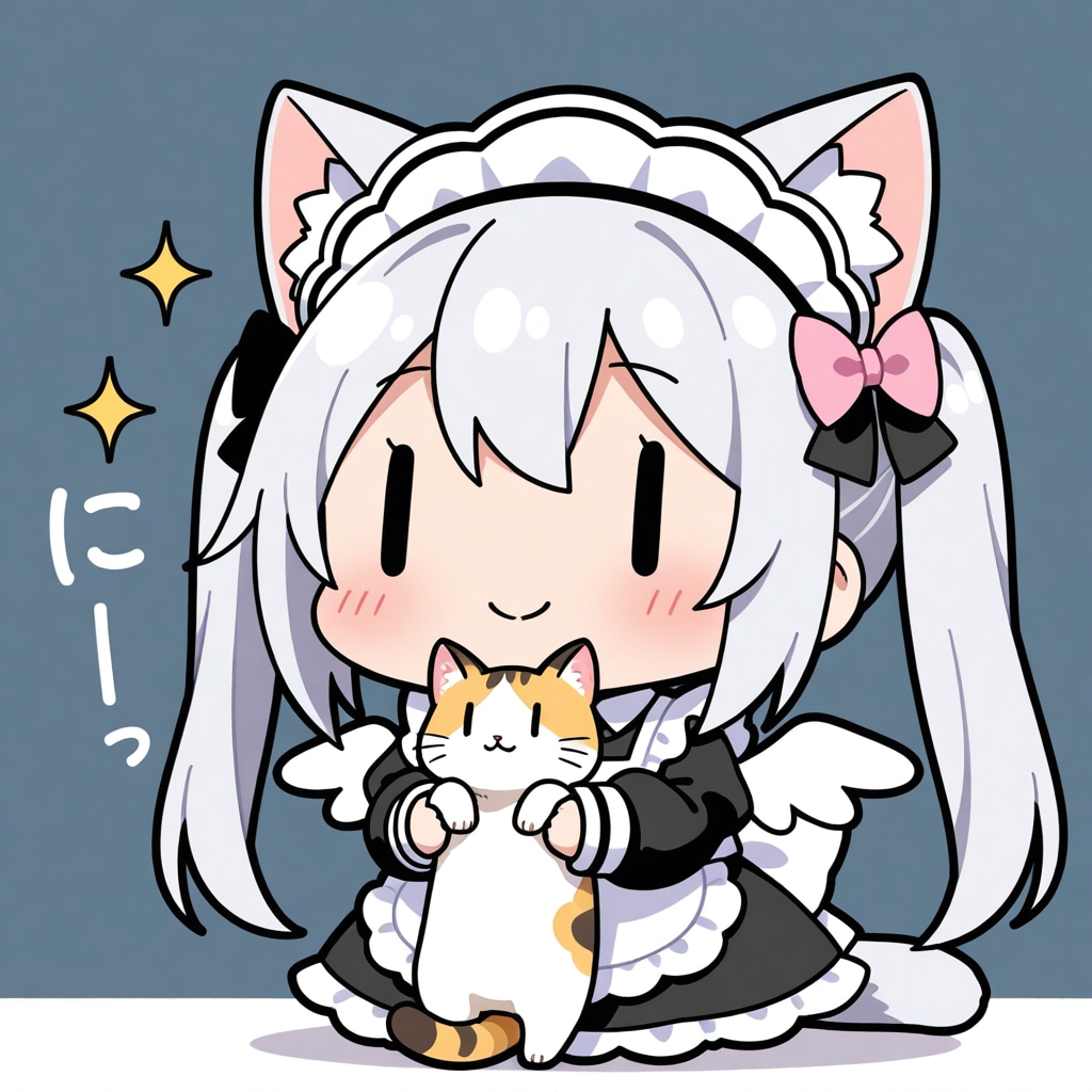 猫とチビメイドさん