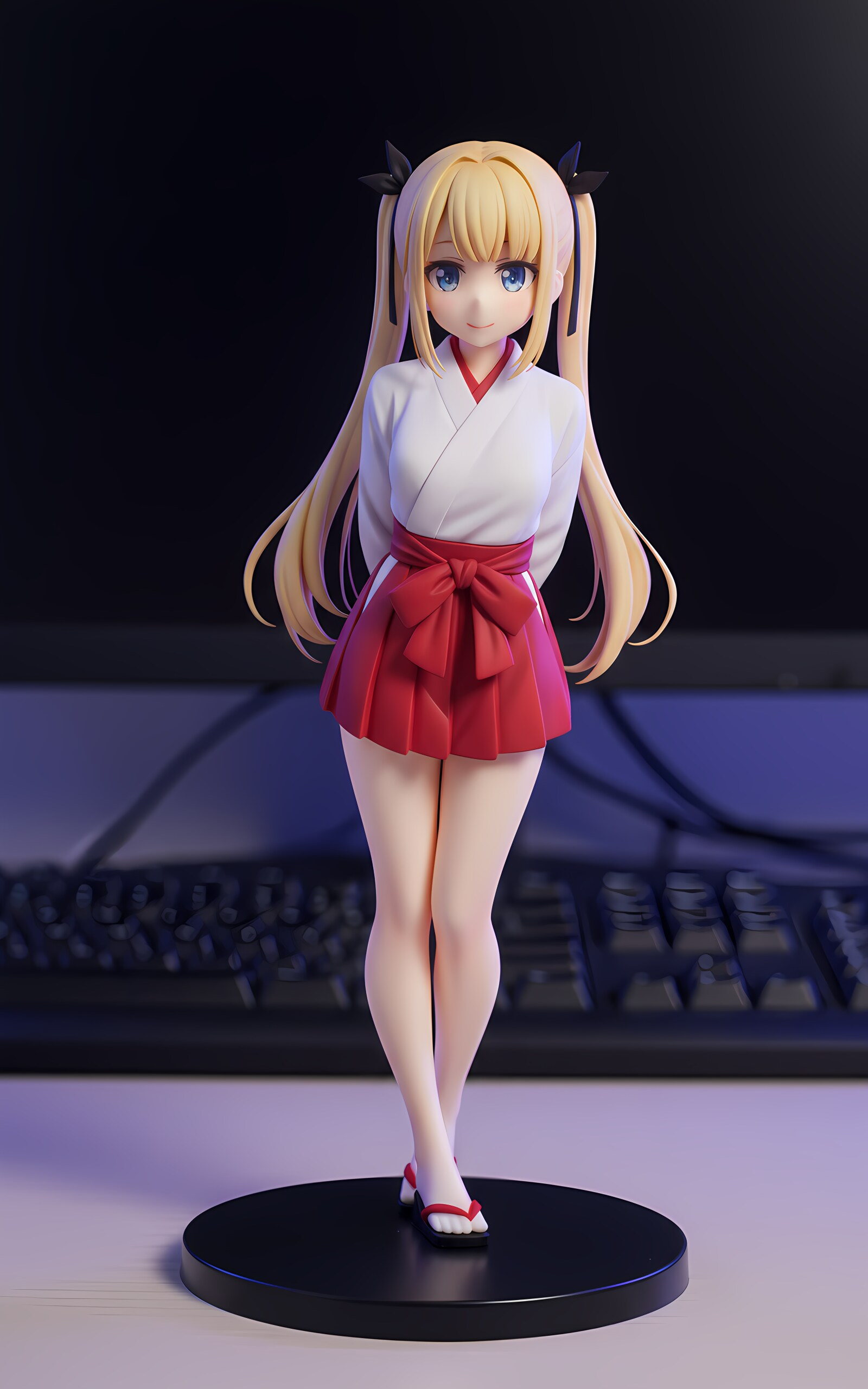 マリー・ローズ 巫女 フィギュア風