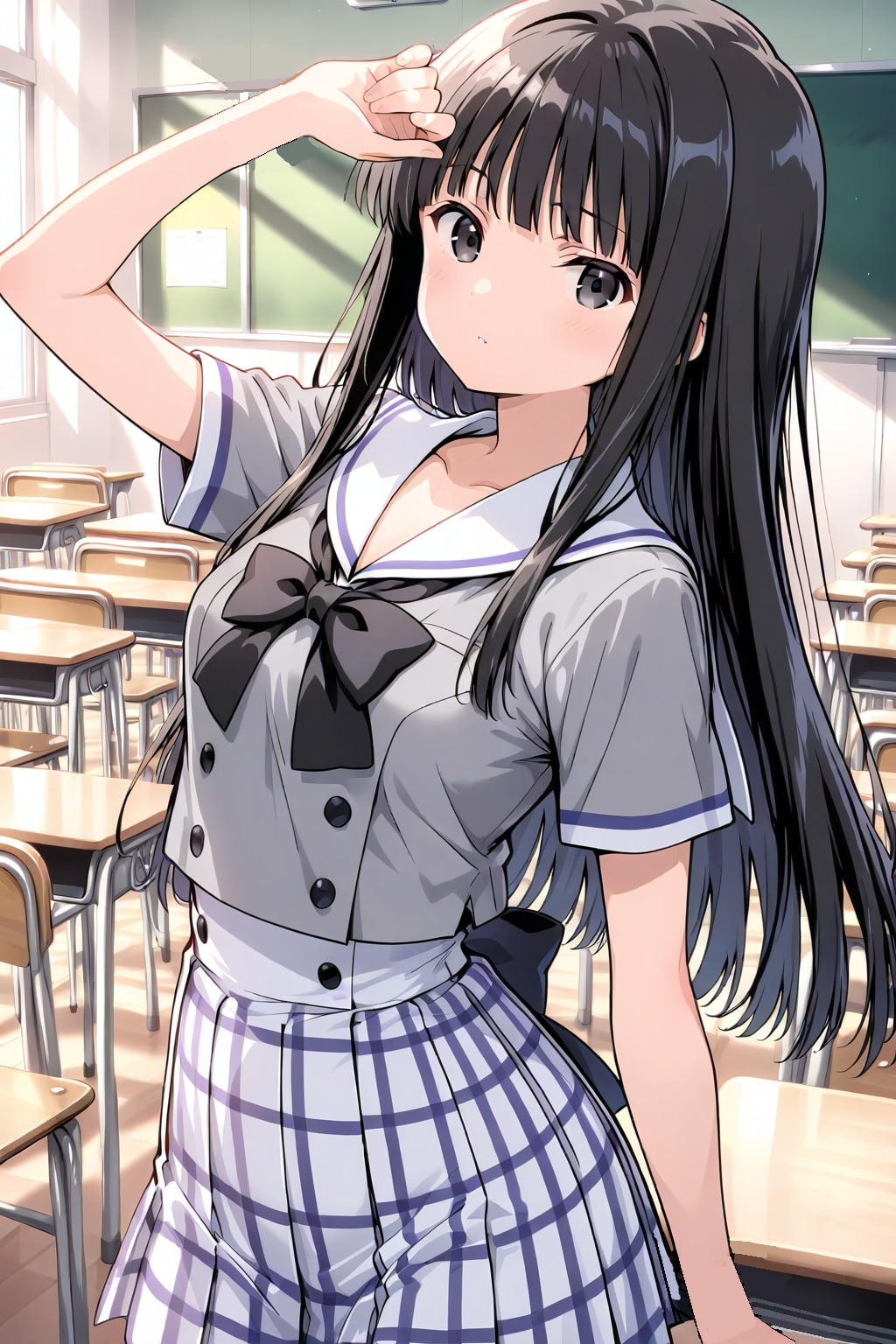 セーラー服の女の子 | の人気AIイラスト・グラビア