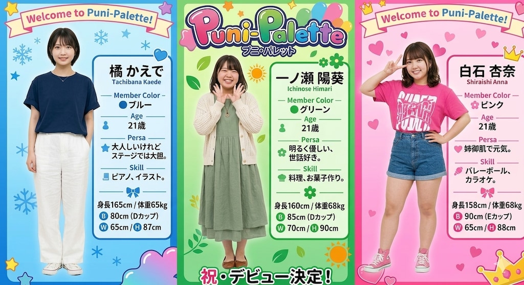 アイドルグループ結成！！Puni-Palette