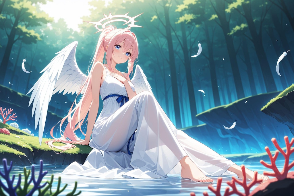 天使さん頑張ります