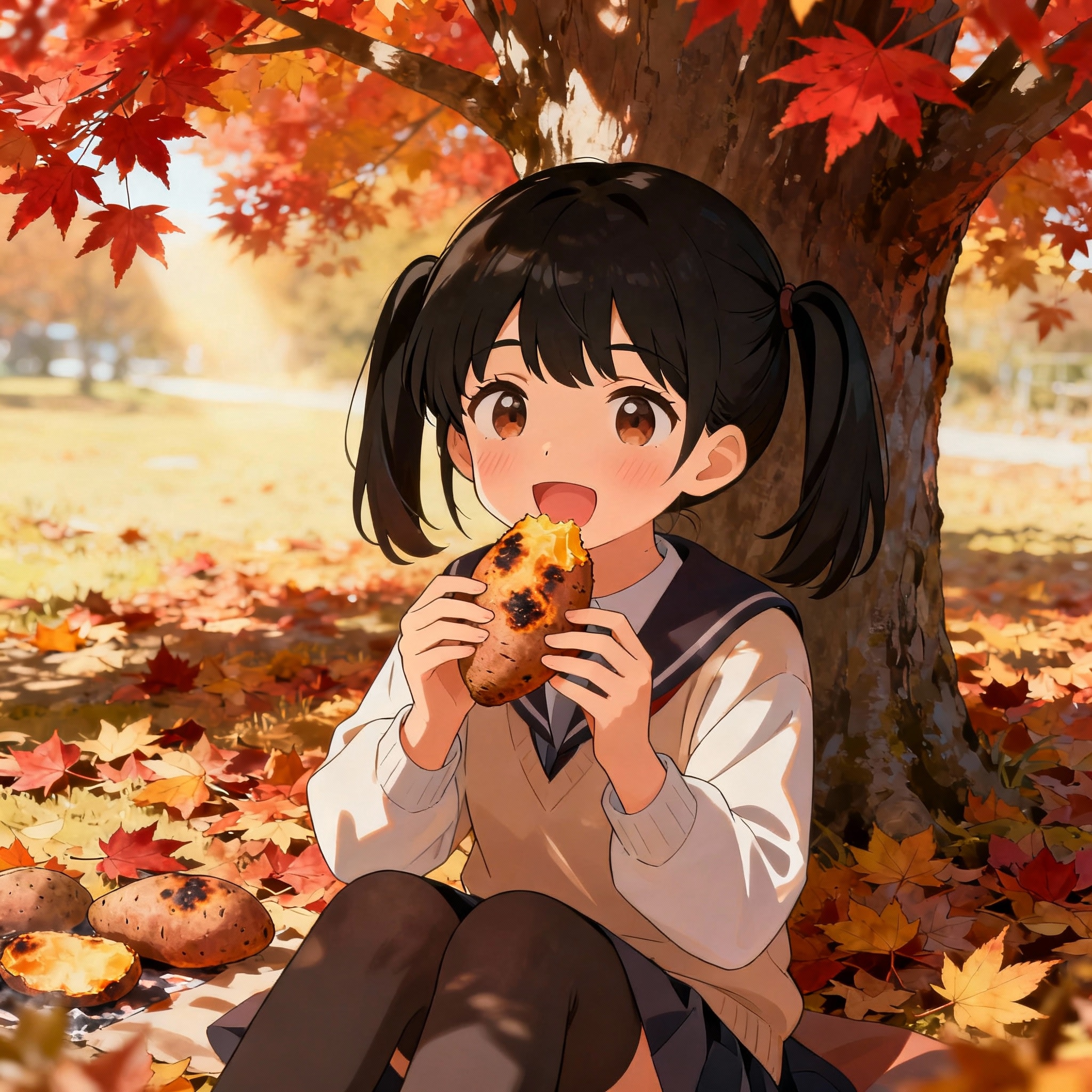 食欲の秋？ | の人気AIイラスト・グラビア