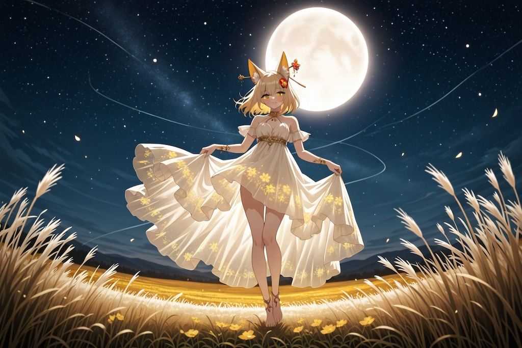 月夜の妖精
