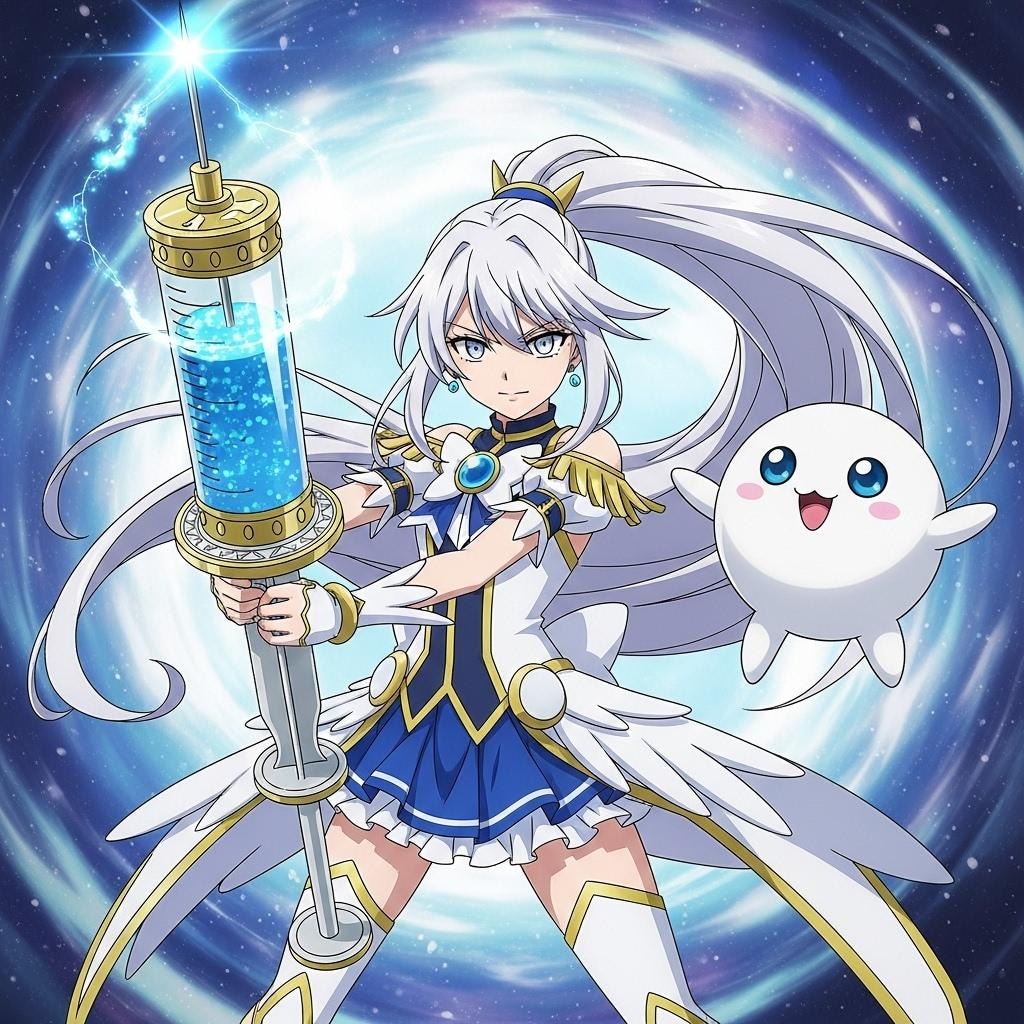 白ぽに魔法少女