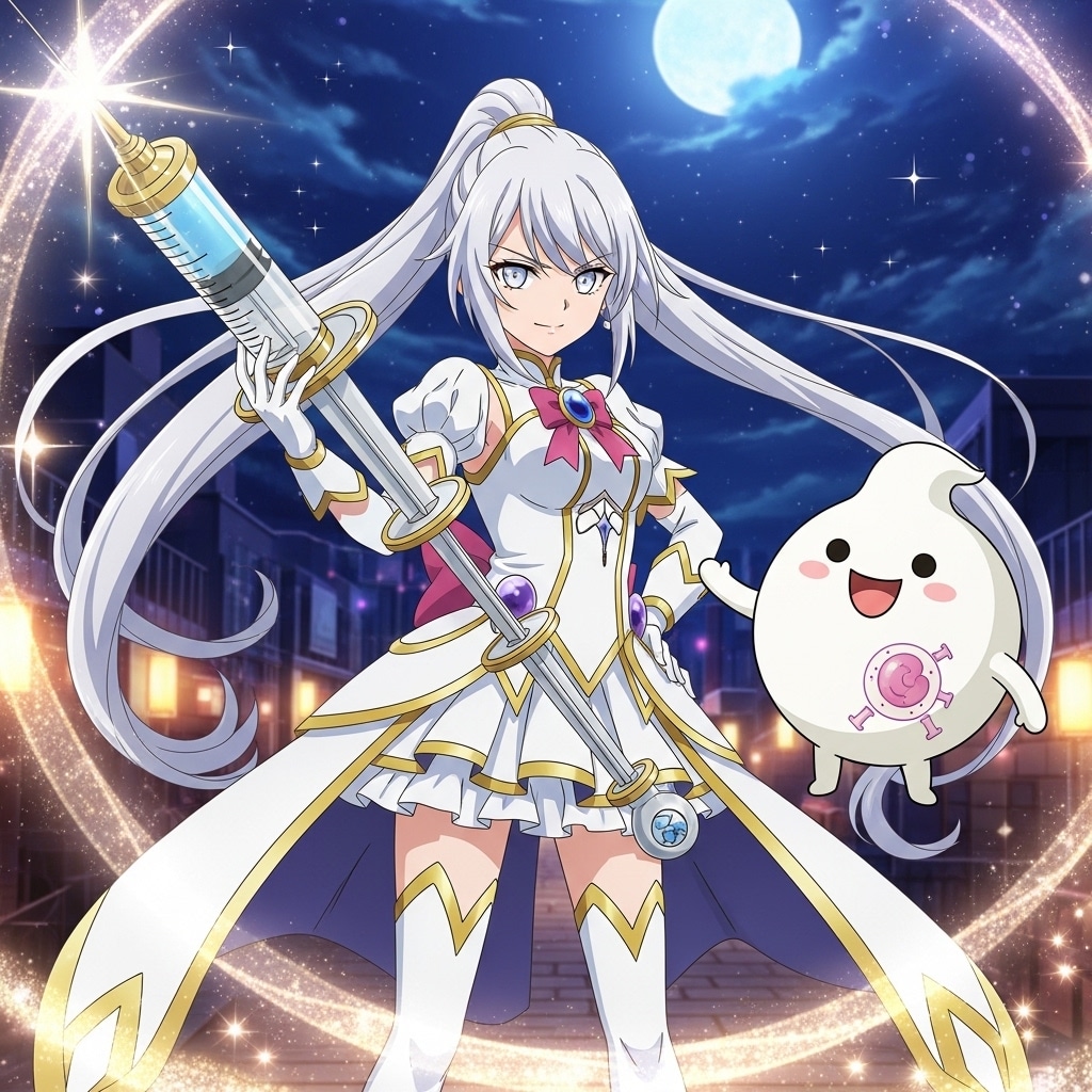 白ぽに魔法少女