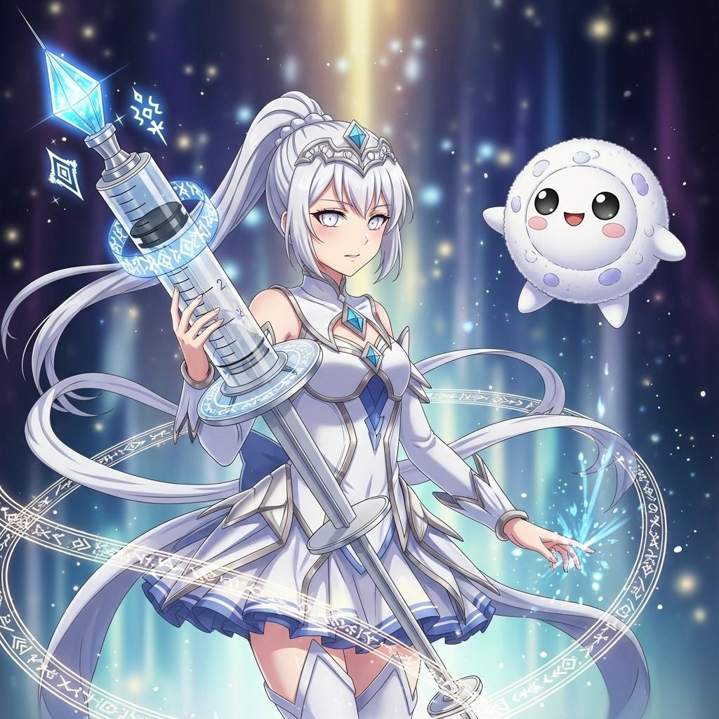 白ぽに魔法少女