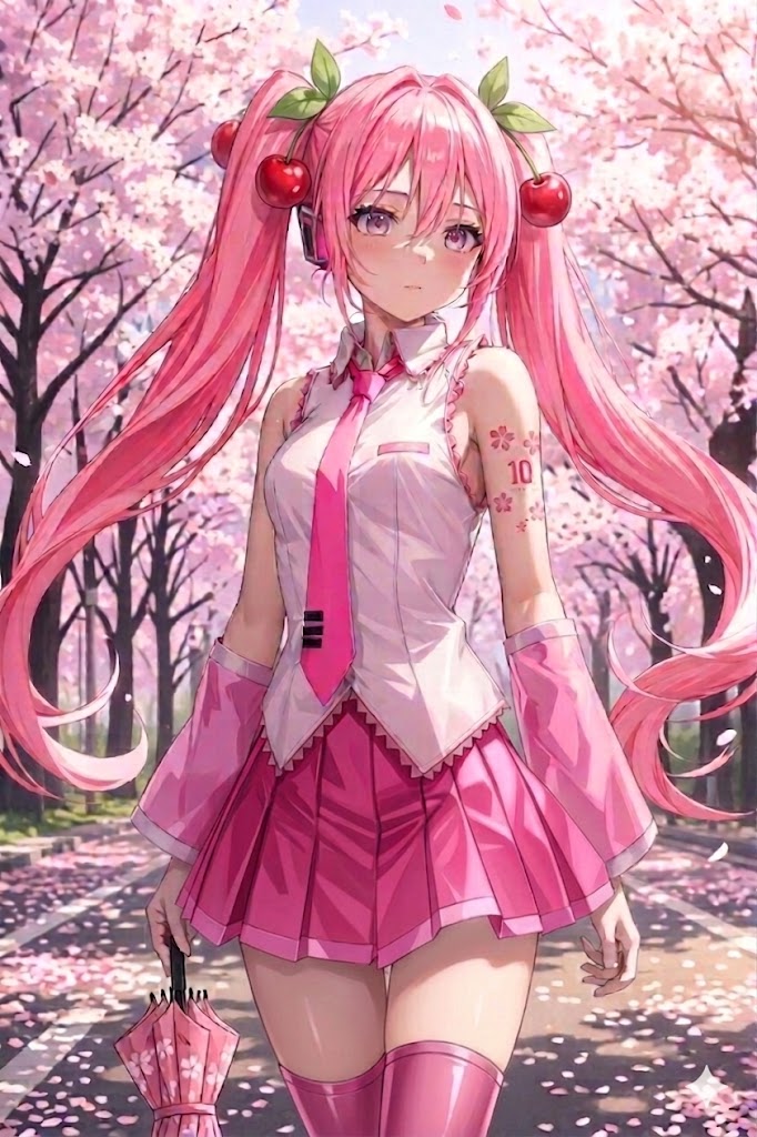 V4B 桜ミク | の人気AIイラスト・グラビア