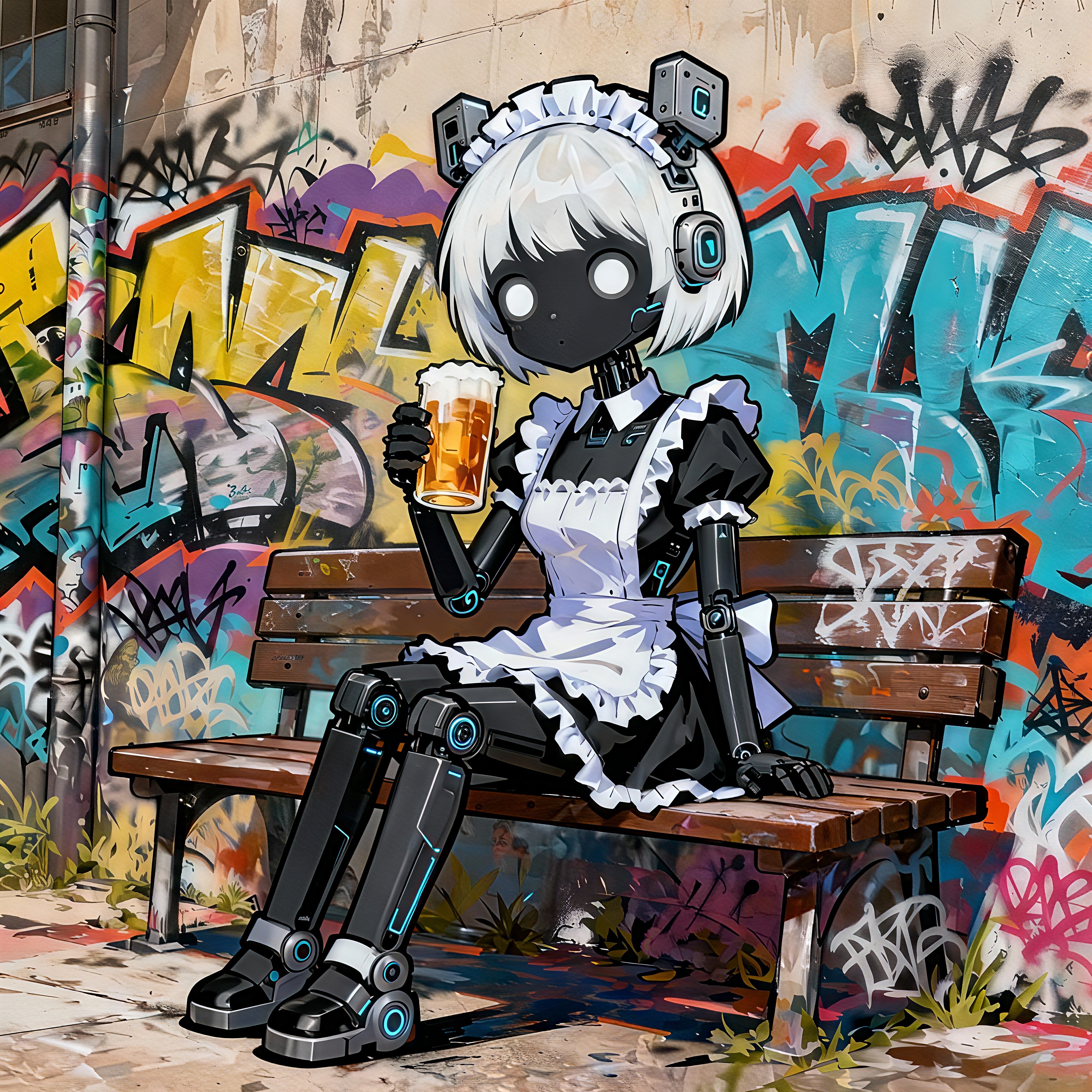 メカ娘4544号 | の人気AIイラスト・グラビア