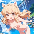 パルルの水浴び 2枚目