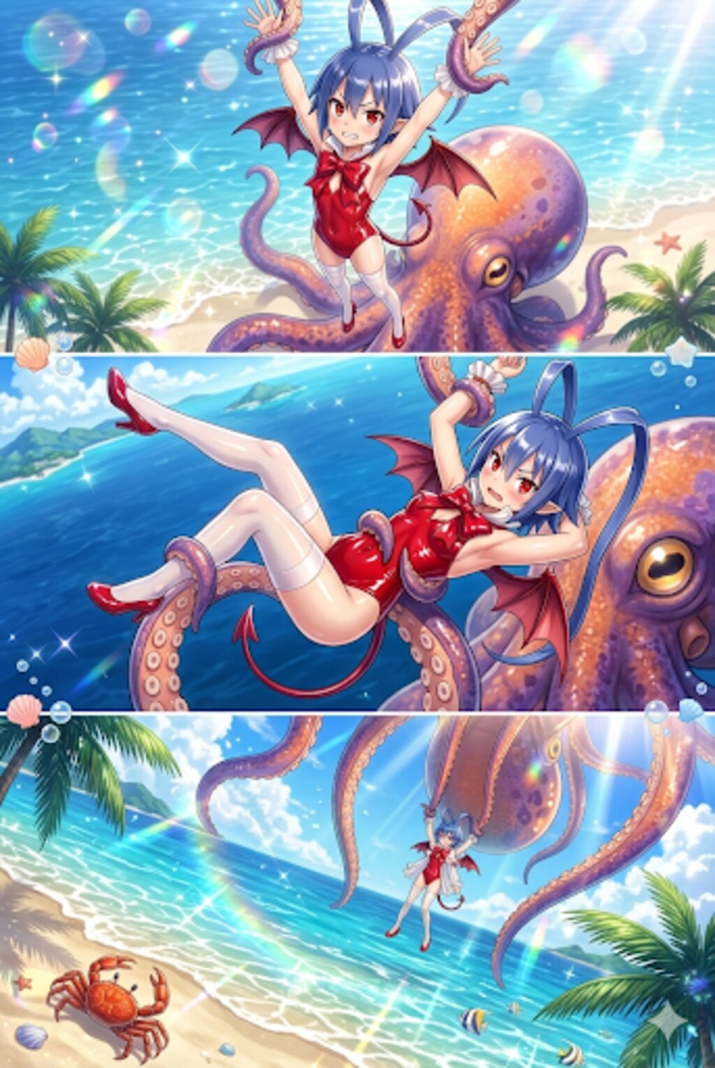 魔界戦記ディスガイア　ラハール　タコ触手