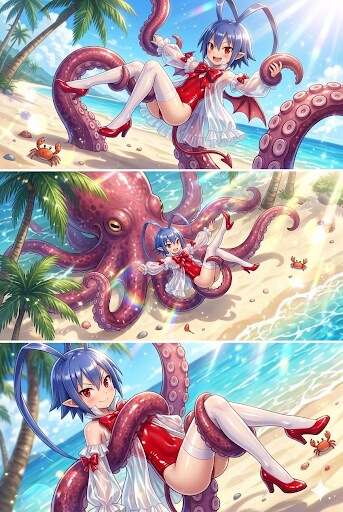 魔界戦記ディスガイア　ラハール　タコ触手