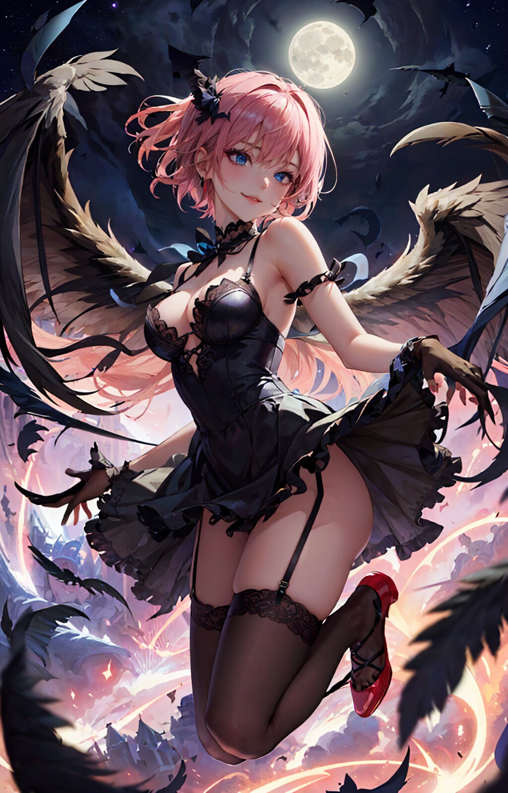 月夜の堕天使