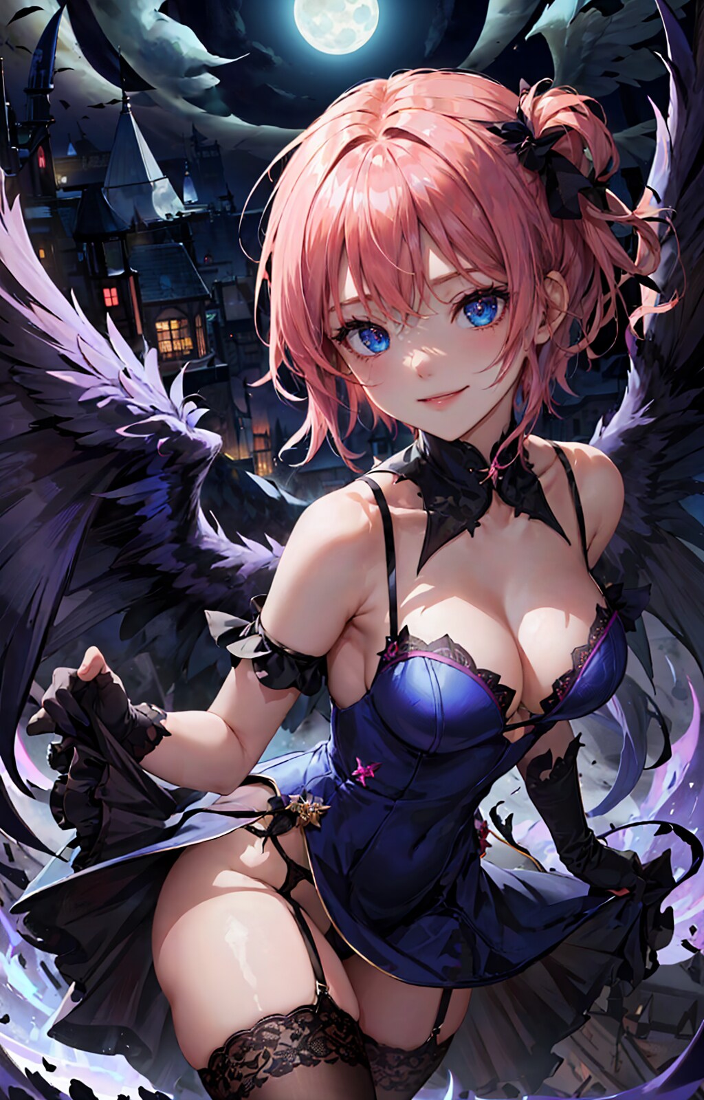 月夜の堕天使