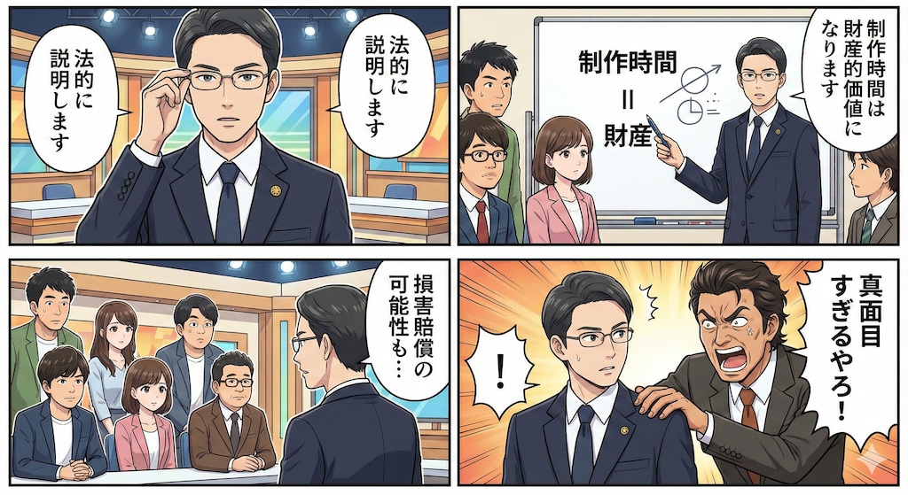 【漫画】行列のできる法律相談所 ～紳助VSバーチャル軍団SP～