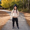 パーカーとカーゴで秋冬コーデ 9枚目