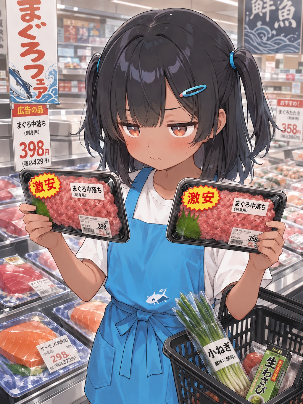 激安まぐろの中落ちの情報をキャッチした本マグロ追跡同好会🐟️