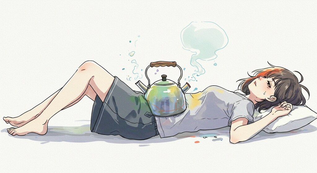 へそが茶を沸かす