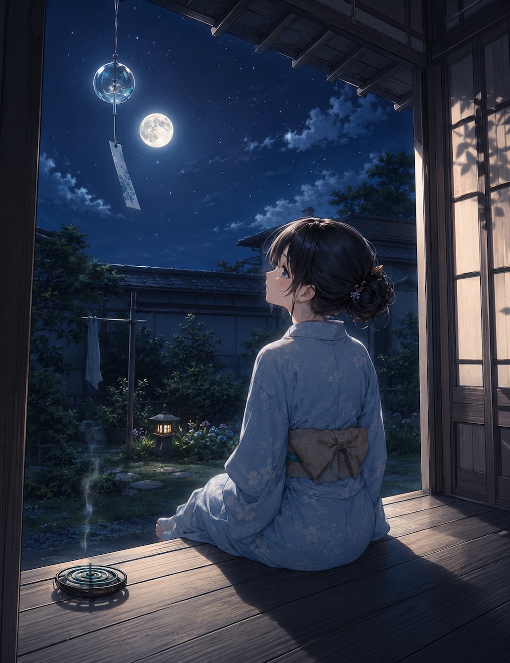 月灯り