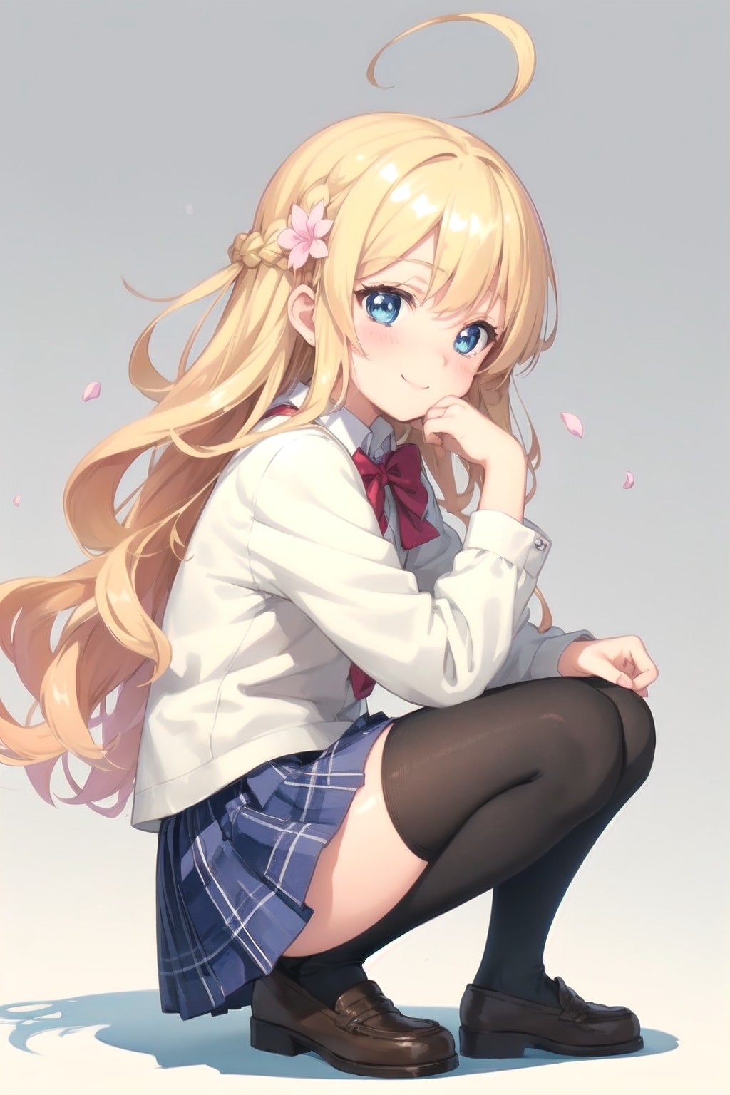 ニーハイさん（黒） | の人気AIイラスト・グラビア