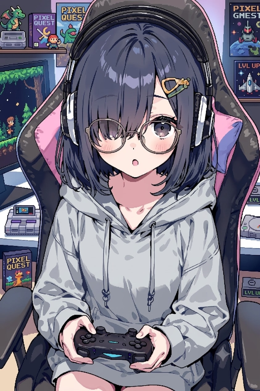 ちょっとドットなすみれちゃん