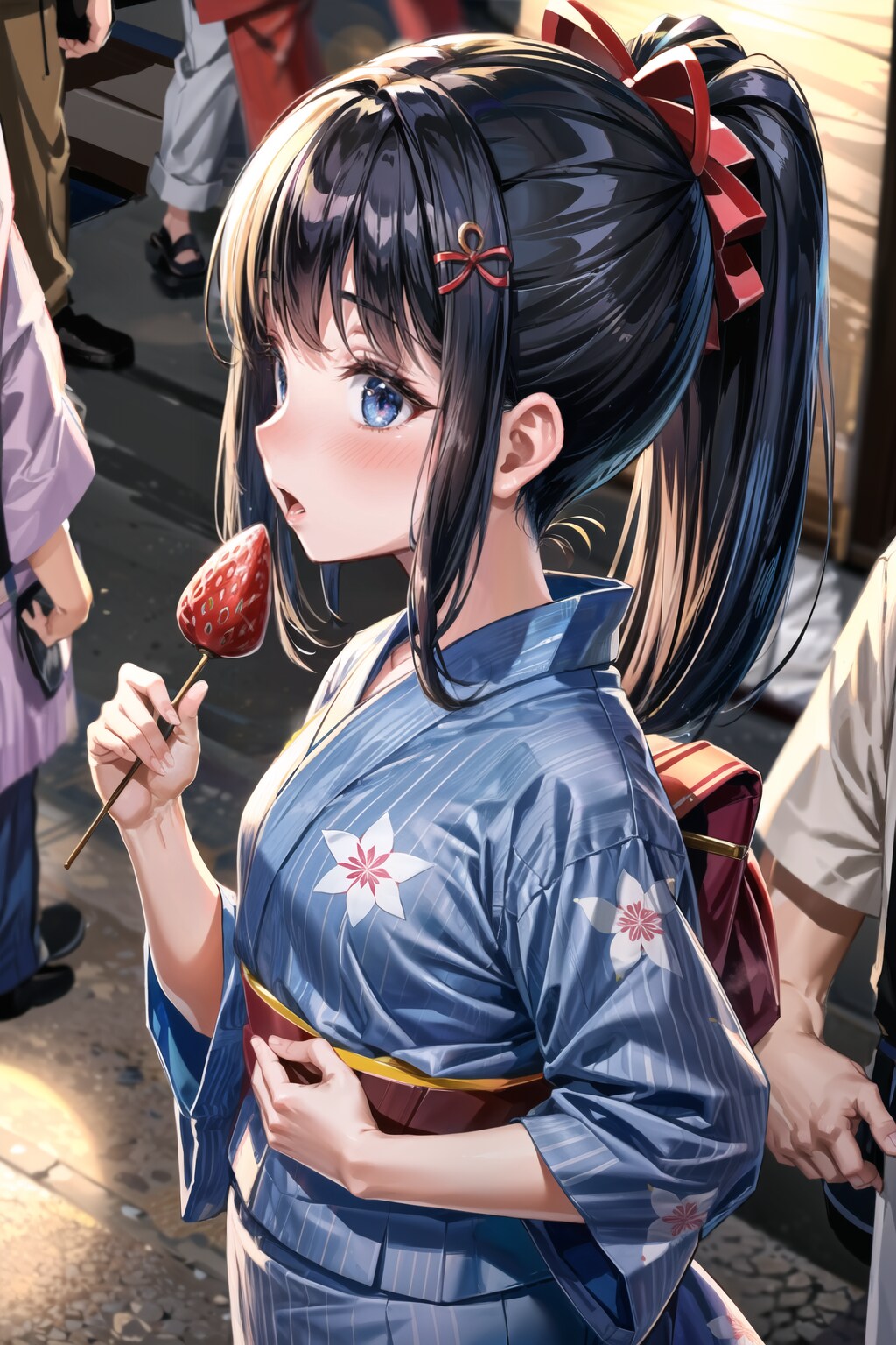 いちご飴