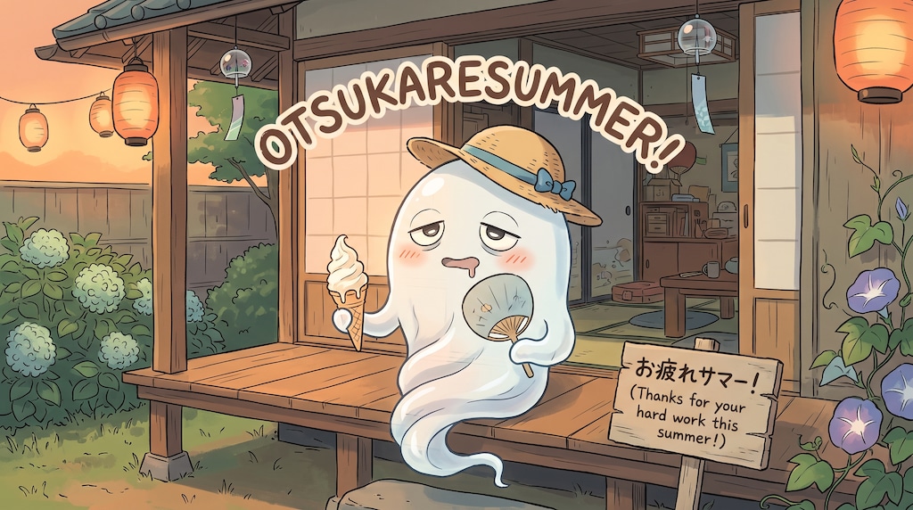 お疲れサマーお化けさん