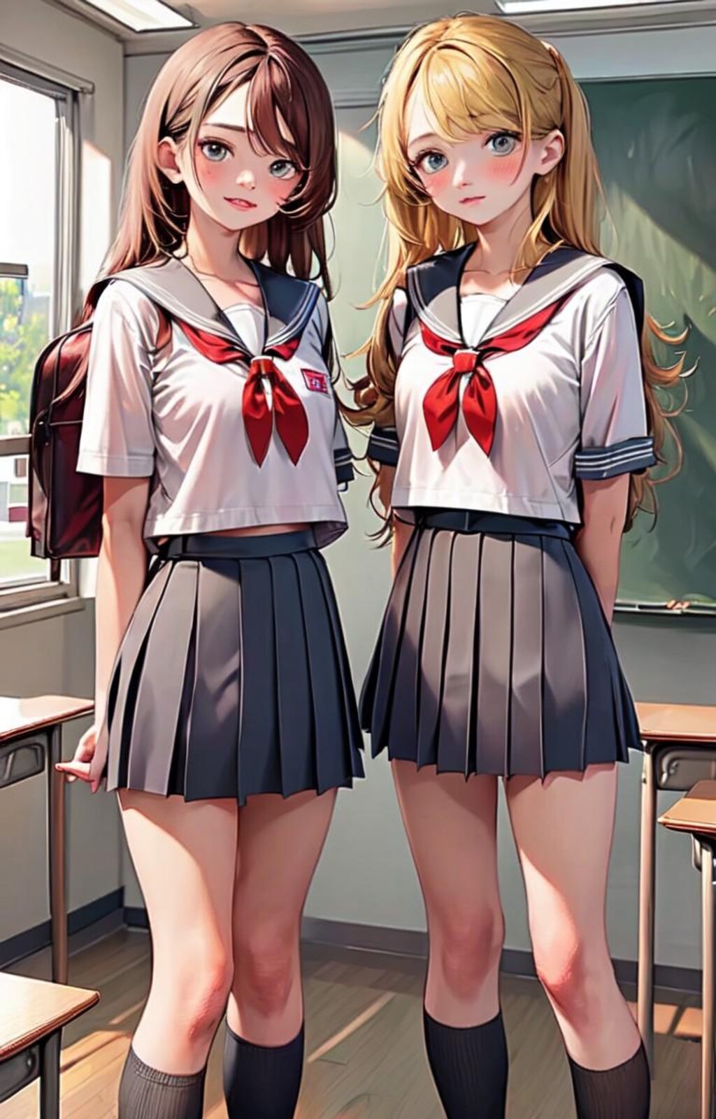 仲良し女子高生