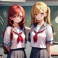 仲良し女子高生 6枚目
