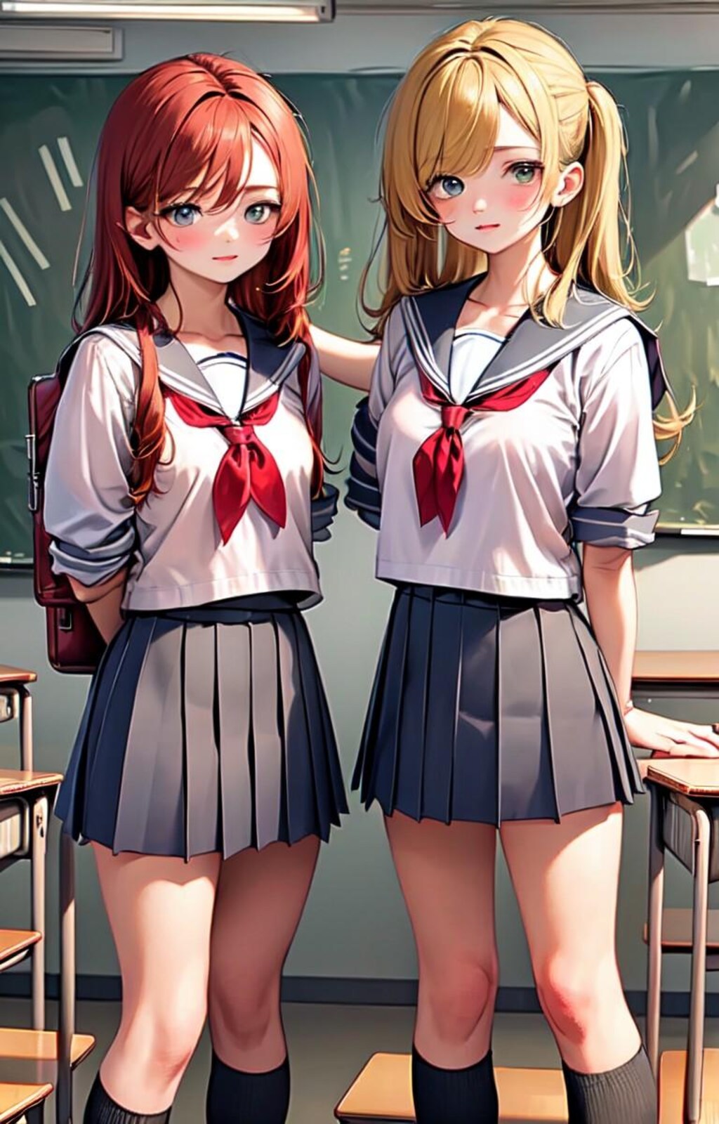 仲良し女子高生