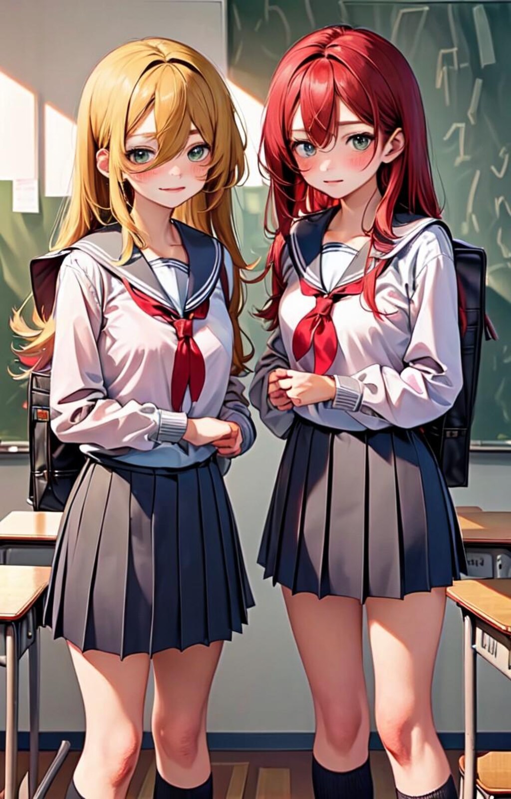 仲良し女子高生