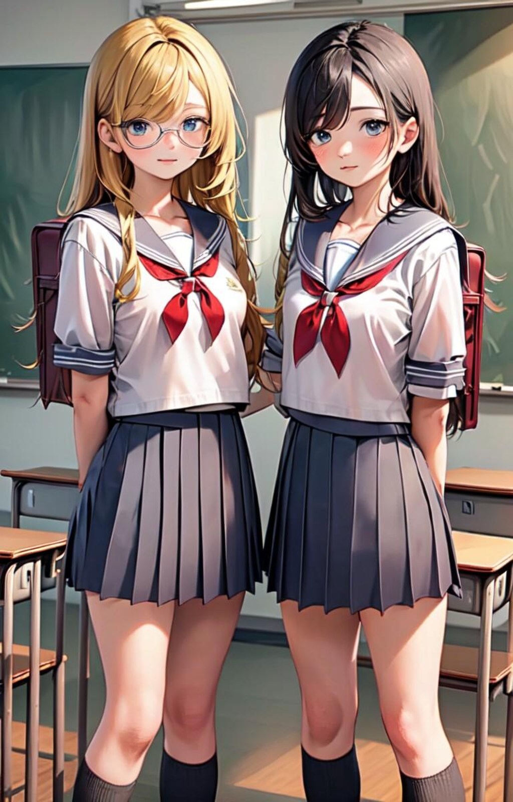 仲良し女子高生