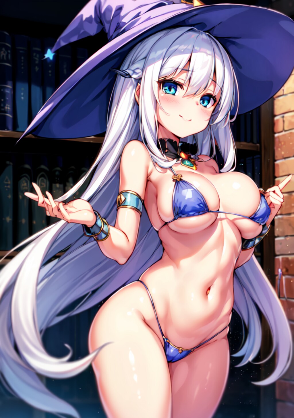 魔法の授業でたまに水着になる先生