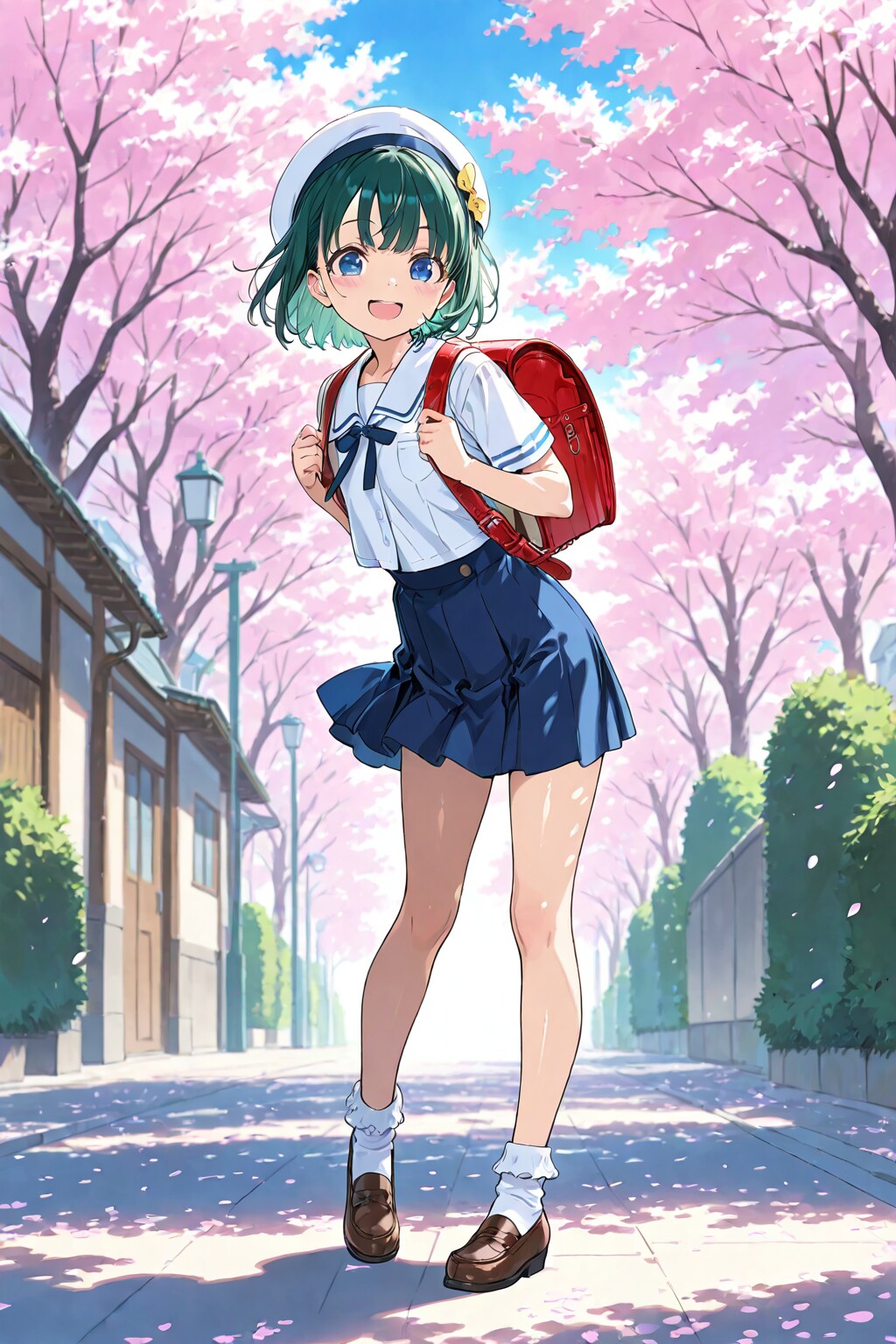 私も今日から学校デビューだよ！