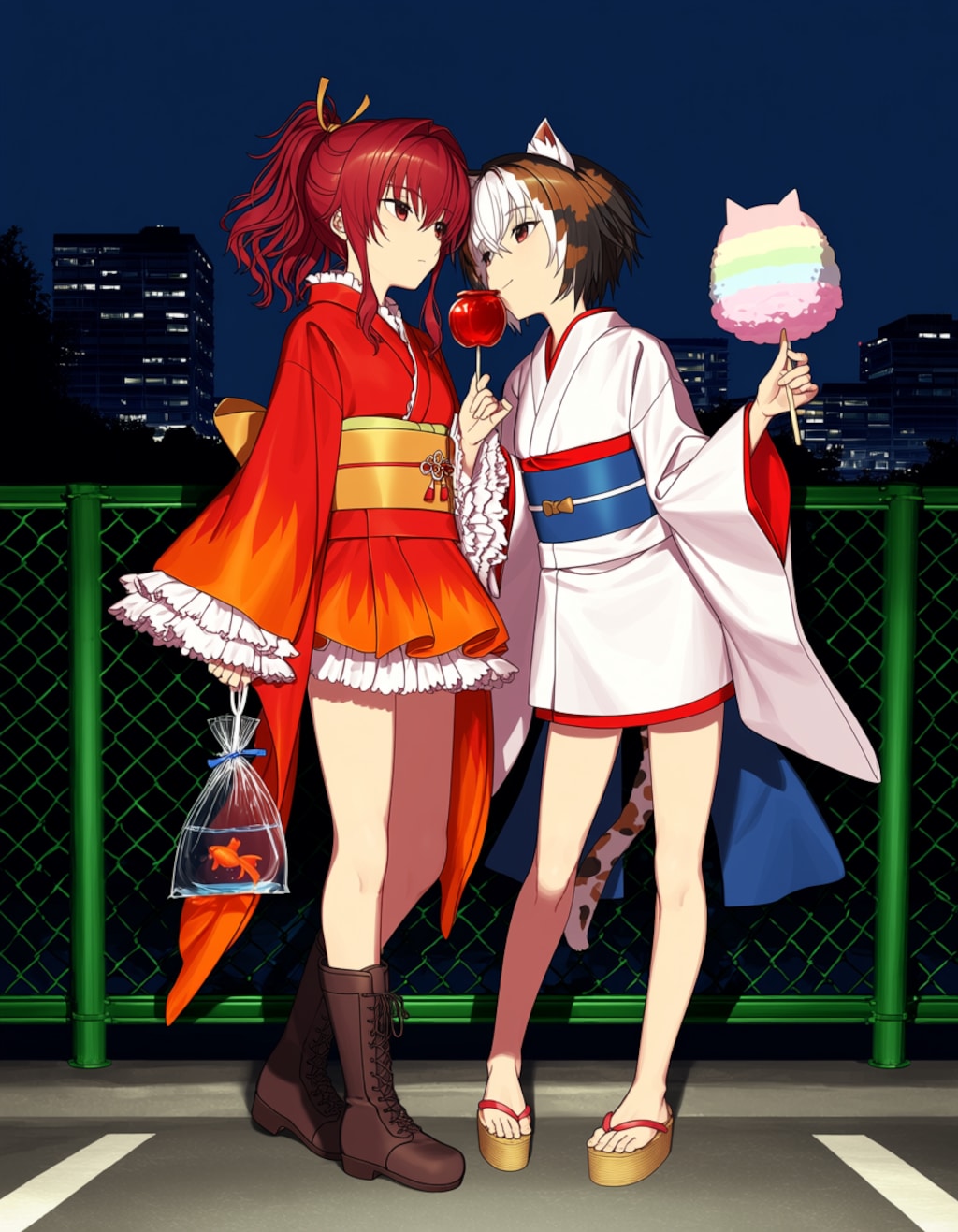 地元の夏祭り