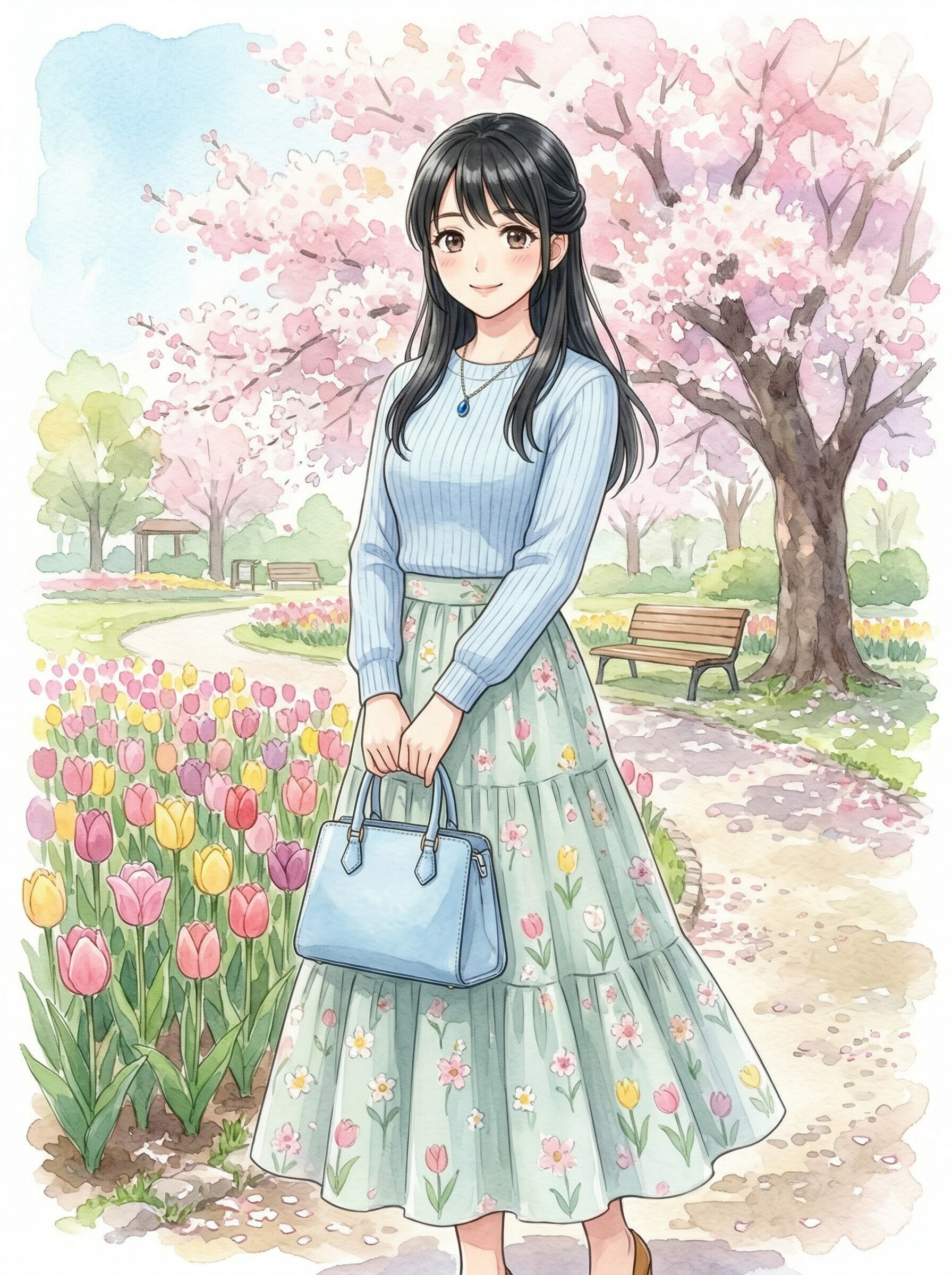 本屋の女性