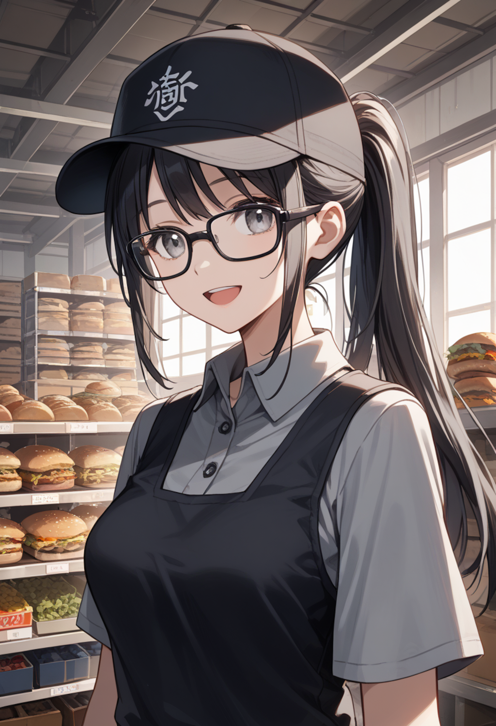 バイト中に裏の倉庫で…… 部長編