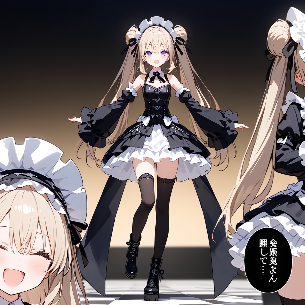 ゴスロリちゃんライブだよ! | の人気AIイラスト・グラビア