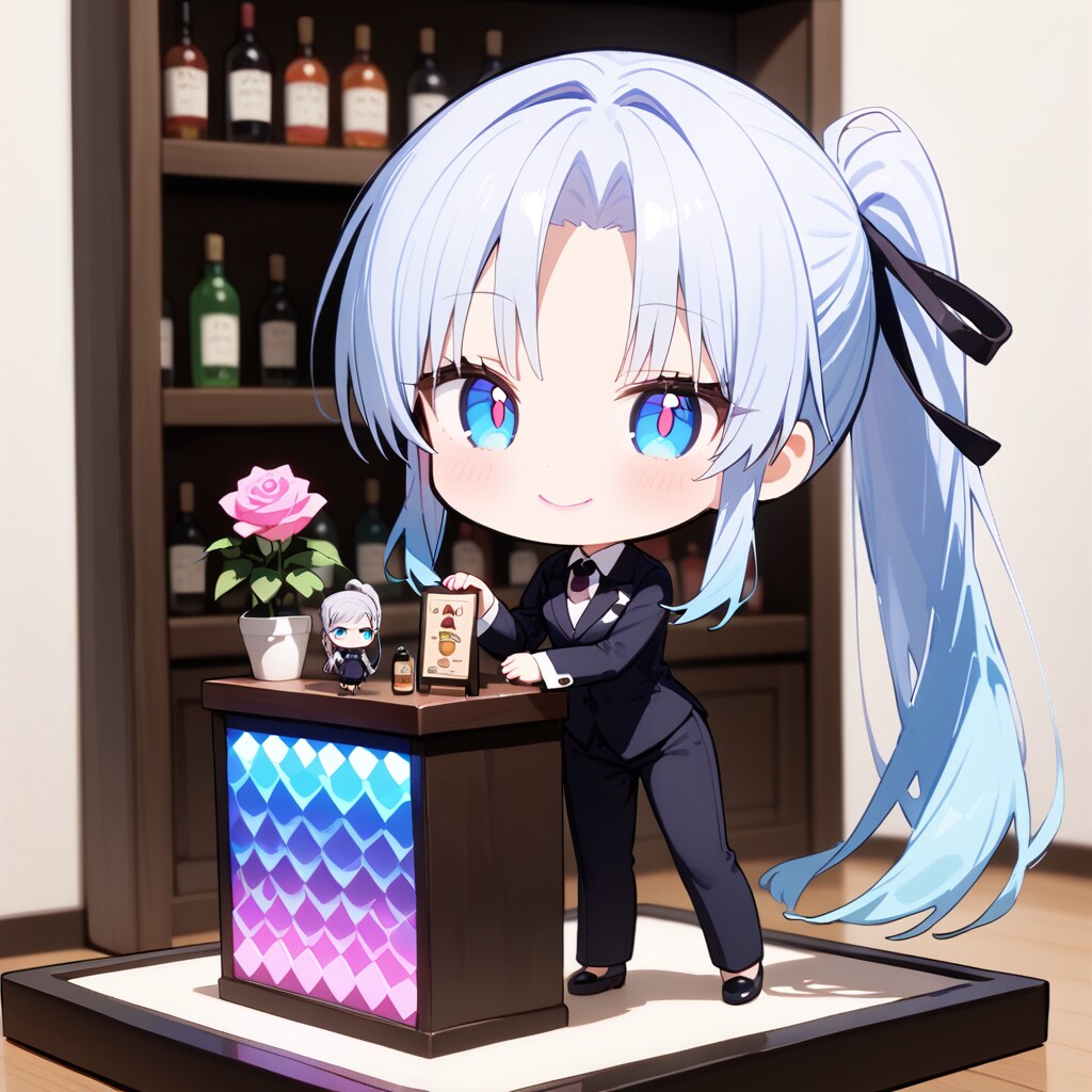 ジオラマのバー