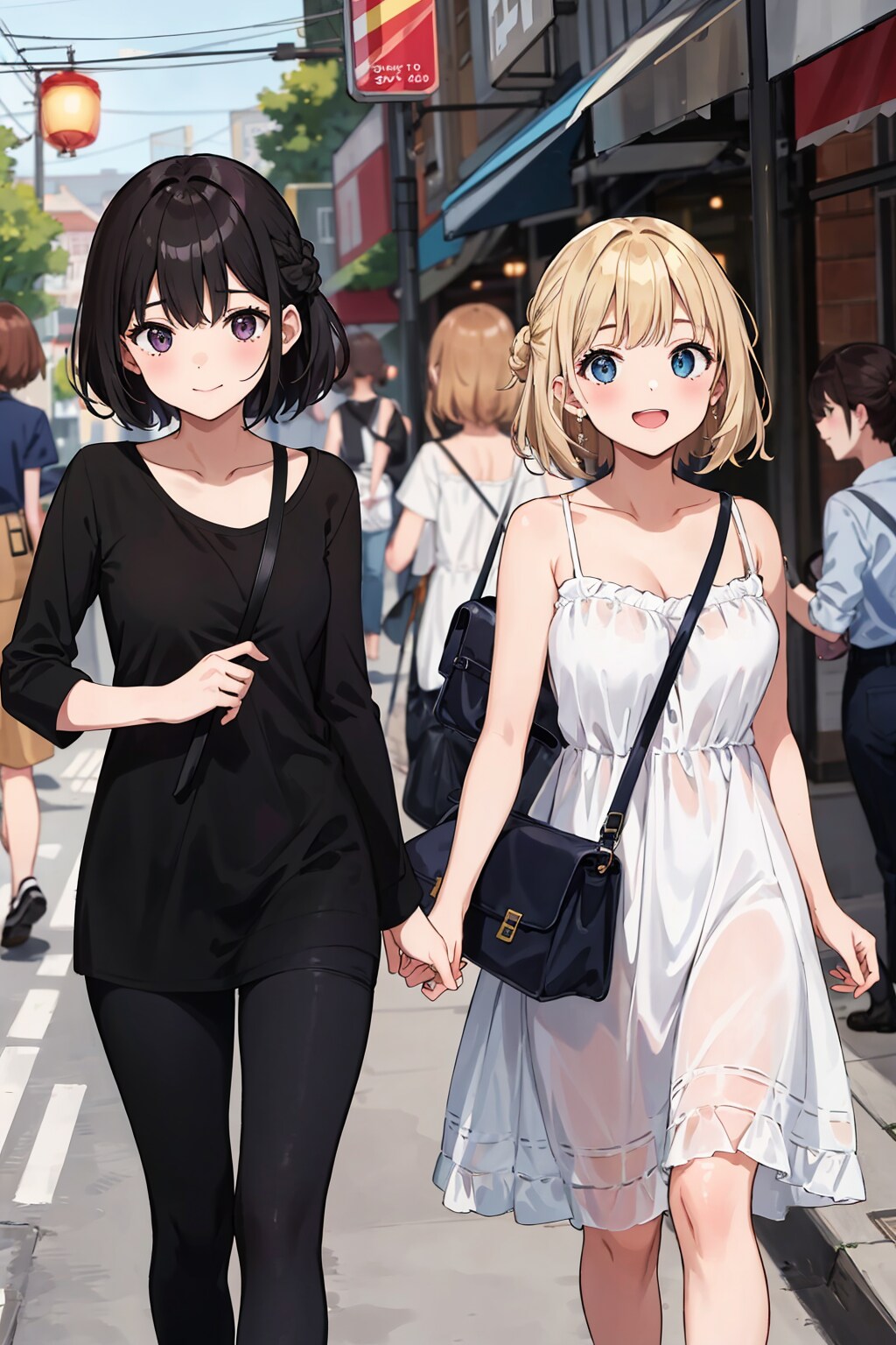 街中でパイスラ女子を探す！