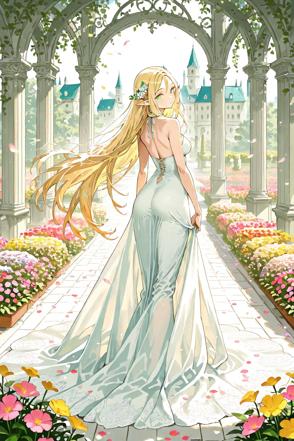 エルフとお姫様