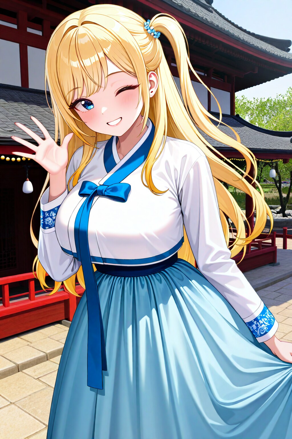 韓服ナミちゃん